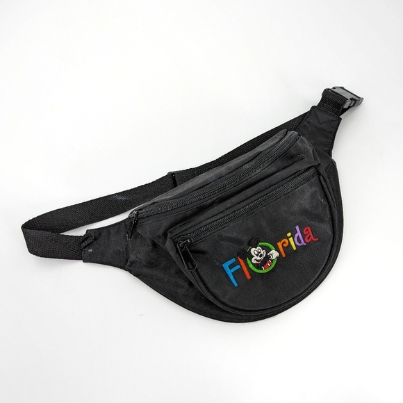Disney Handbags - Disney | Florida Embroidered Mickey Mouse Belt Bag Fanny Pack